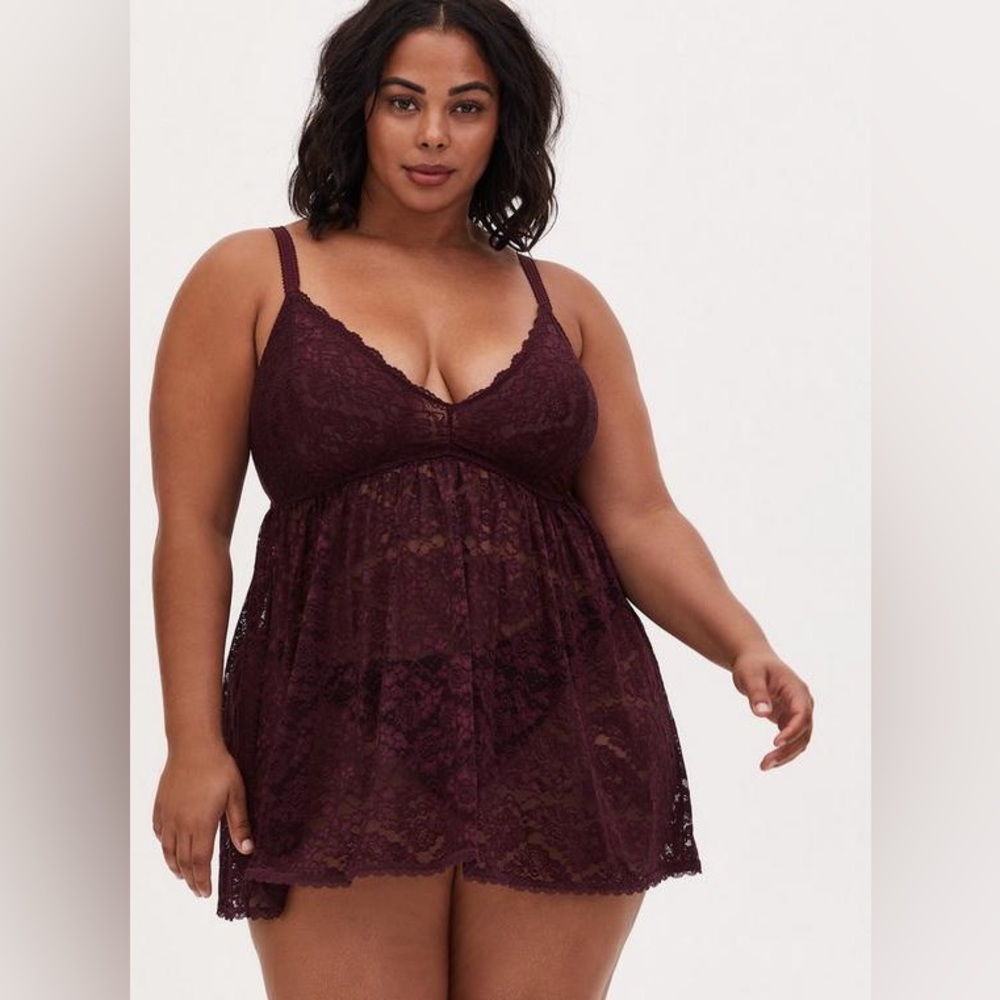Torrid Simply Lace Babydoll NWT